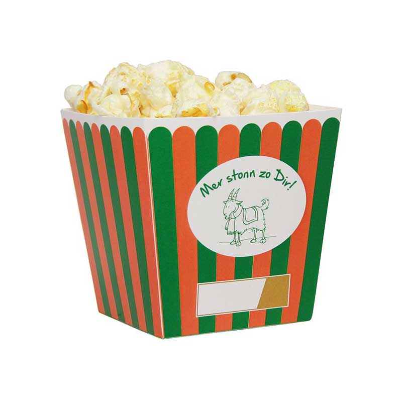 Popcornbox mini mit Digitaldruck
