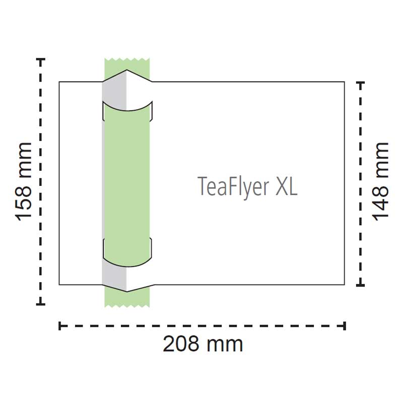 TeaFlyer XL inkl. 1 Bio TeaStick Individual