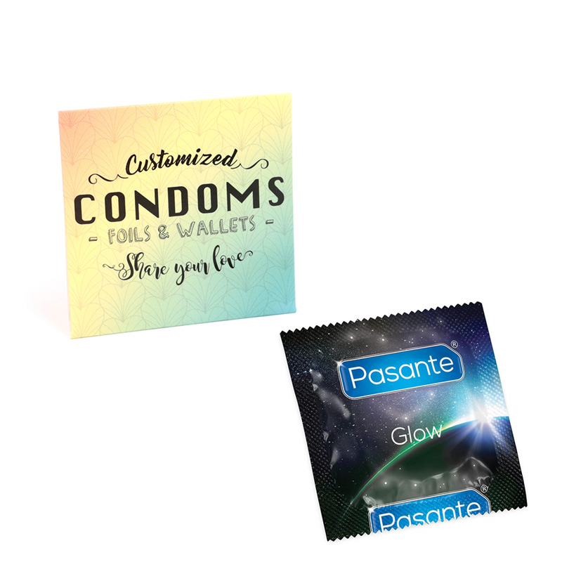 Kondombriefchen 64duo Pasante Glow